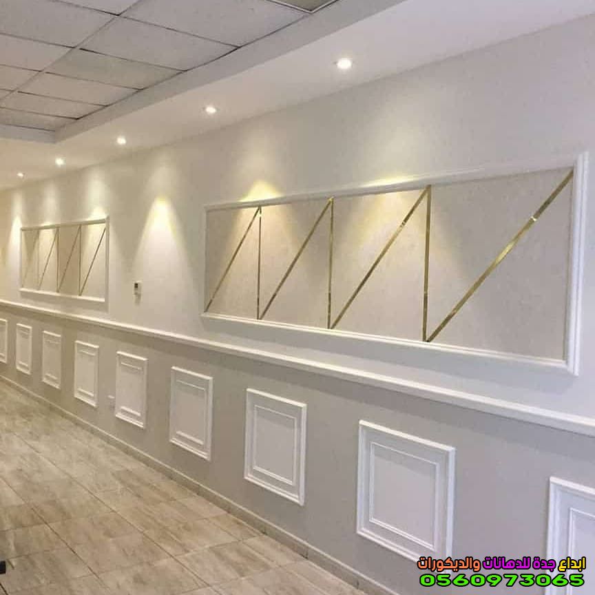 تركيب ديكورات ستيل | معلم ديكور جدران ستانلس ستيل وفوم بجدة 0560973065