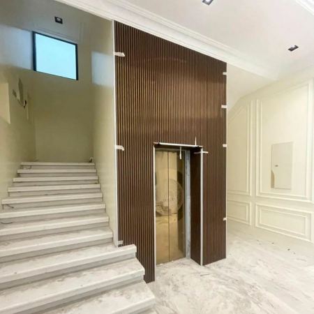 ديكورات ‫واجهات مصاعد خشب