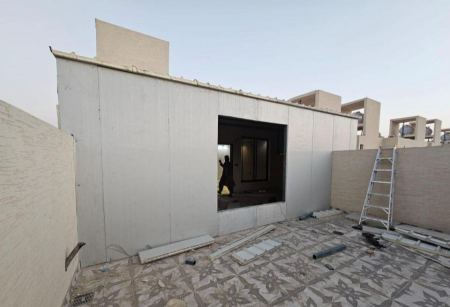 تركيب ساندوتش بانل للأسقف والمستودعات في جدة 