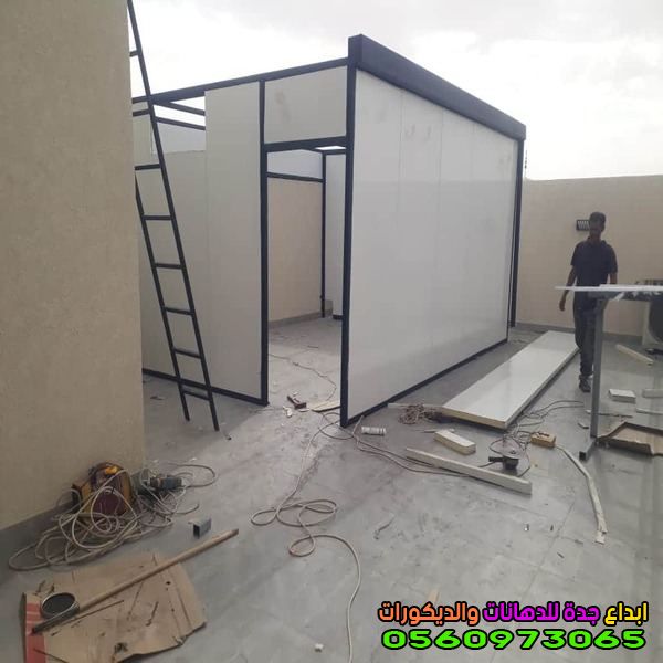 مجالس خارجية ساندوتش بانل في جده